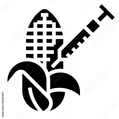 corn glyph icon