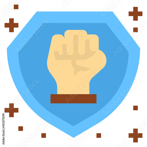 confidence flat icon