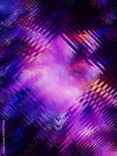 Graphical Abstract Painting Art Background Texture,Abstract Colorful Geometrical Artwork Poster,Modern Conceptual Art,3D Rendering,3D Illustration
