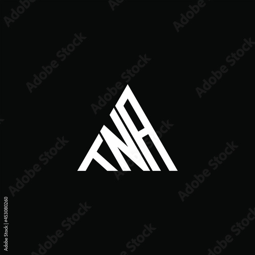 TNA letter logo creative design. TNA unique design
 photo