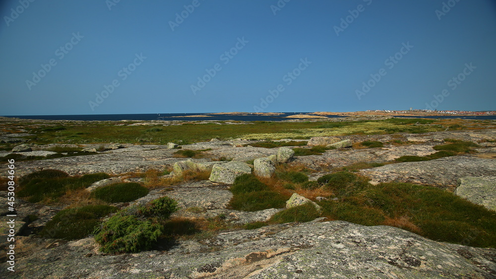 The nature reserve Hallon on an island near Smogen in Sweden