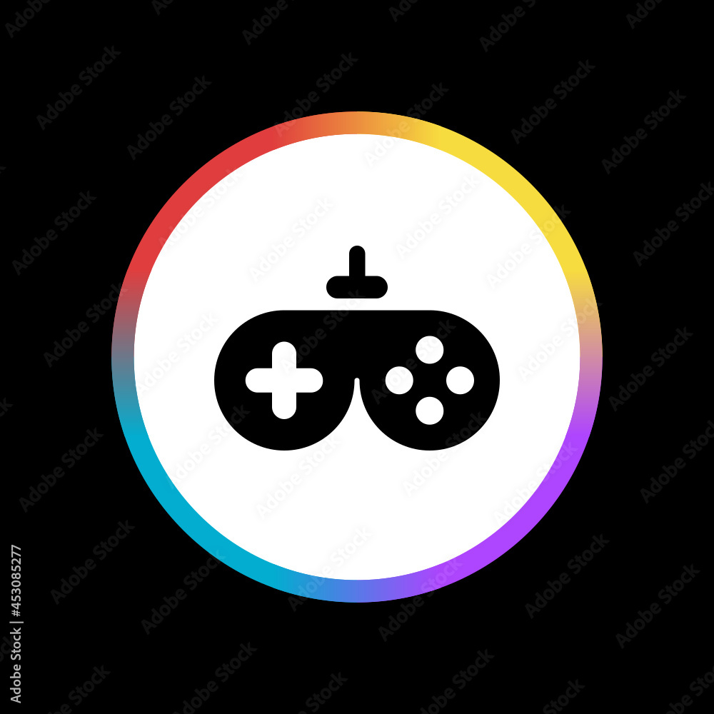 Obraz premium Game Pad - Sticker