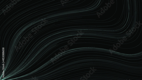 Futuristic abstract vector background. Smooth wavy fluid banner, cover, web design, wallpaper, advertising, marketing.