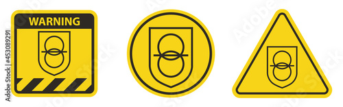 Safety Isolating Transformer Symbol Sign