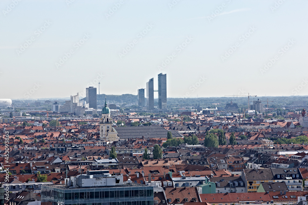 Panorama Skyline München 