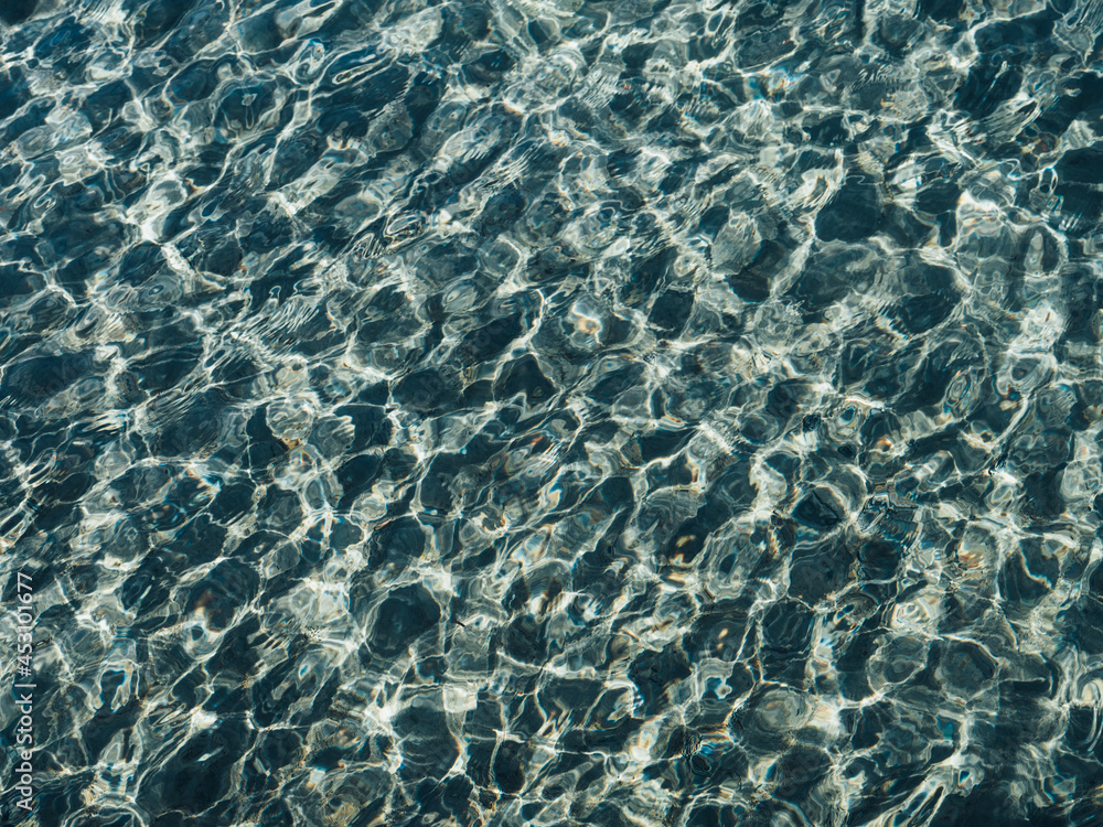 Full frame of water surface Full frame of water surface