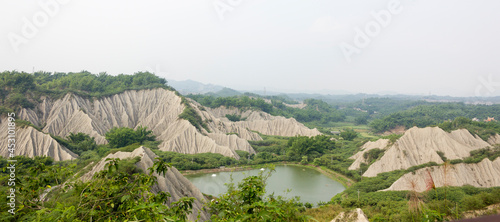 月世界 moon world, lake in the mountains, , taiwan