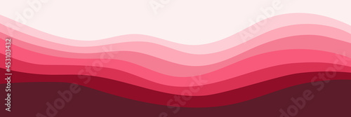 pink wave pattern vector illustration for pattern background, wallpaper, background template, design template and backdrop design