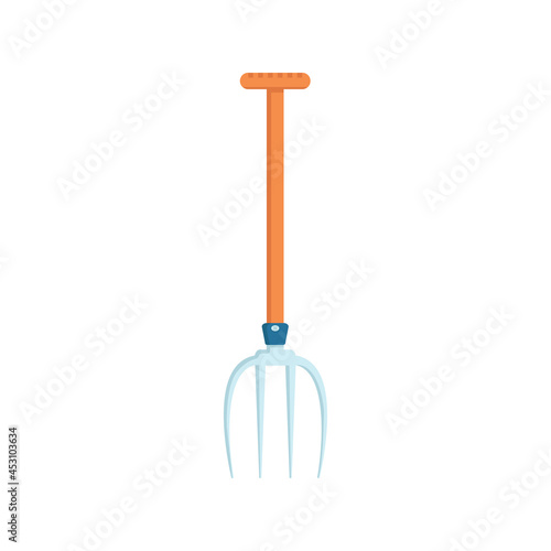 pitchfork in flat style