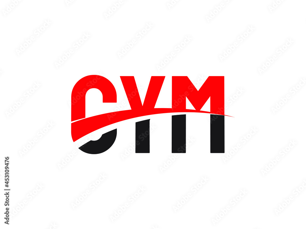 Obraz premium CYM Letter Initial Logo Design Vector Illustration
