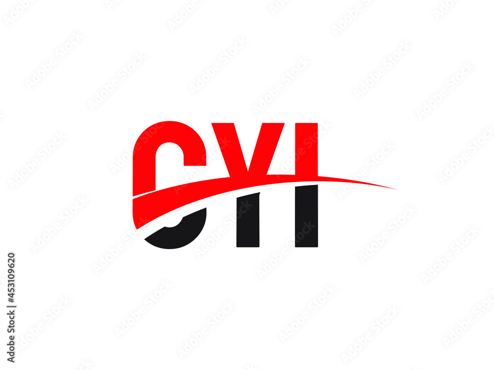 Obraz premium CYI Letter Initial Logo Design Vector Illustration