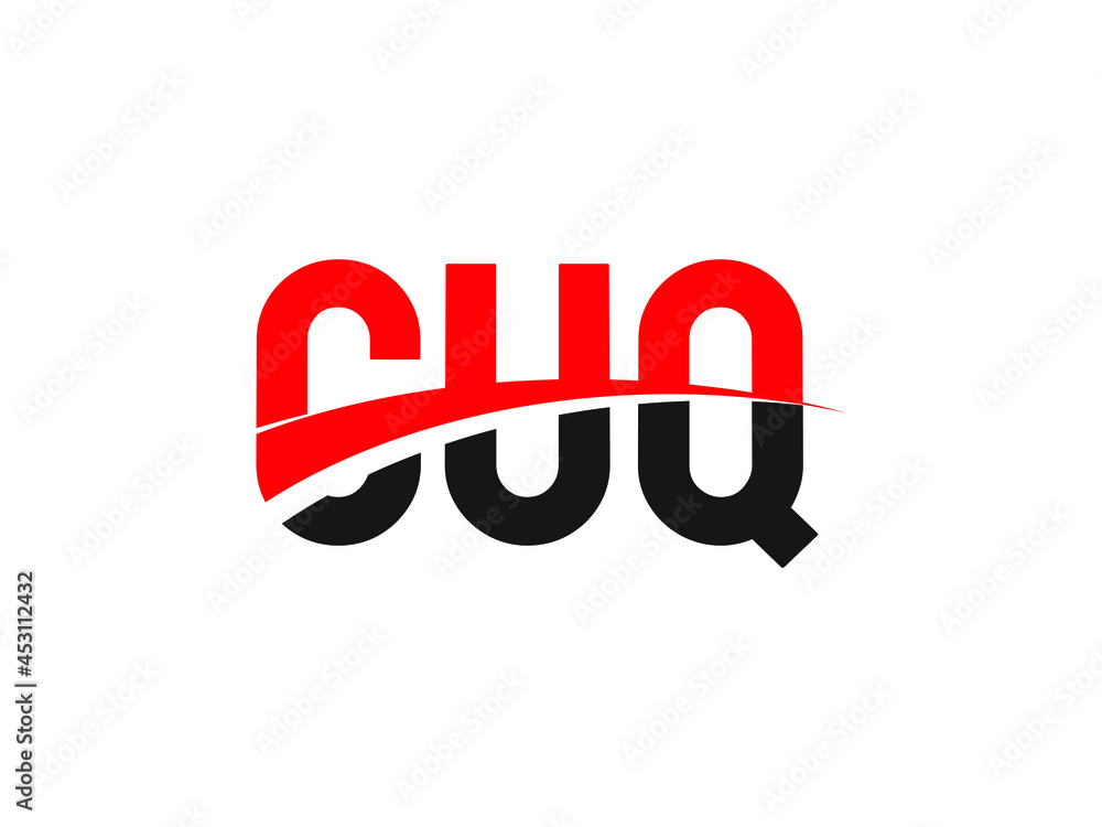 CUQ Letter Initial Logo Design Vector Illustration CUQ Letter Initial Logo Design Vector Illustration