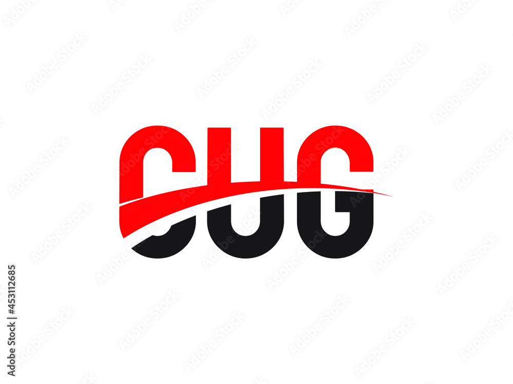 CUG Letter Initial Logo Design Vector Illustration CUG Letter Initial Logo Design Vector Illustration