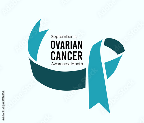 Ovarian Cancer Awareness Month. Vector illustration