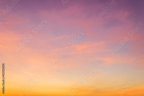 Fototapeta Naklejka Na Ścianę i Meble -  sunset sky clouds background