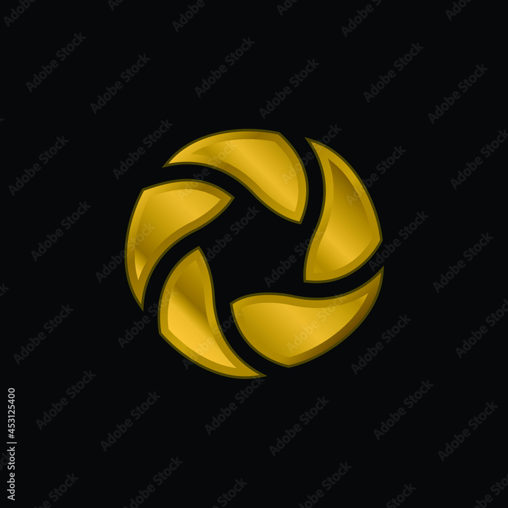 Bread Bagels gold plated metalic icon or logo vector Bread Bagels gold plated metalic icon or logo vector