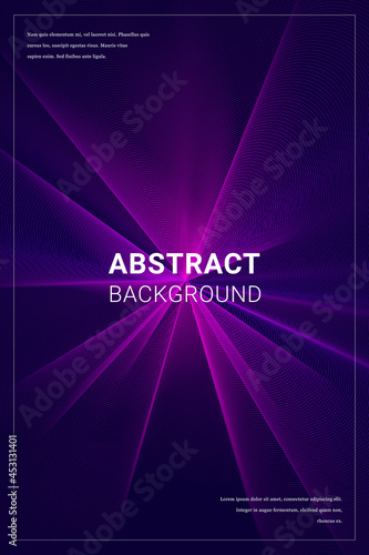 Abstract futuristic vivid background