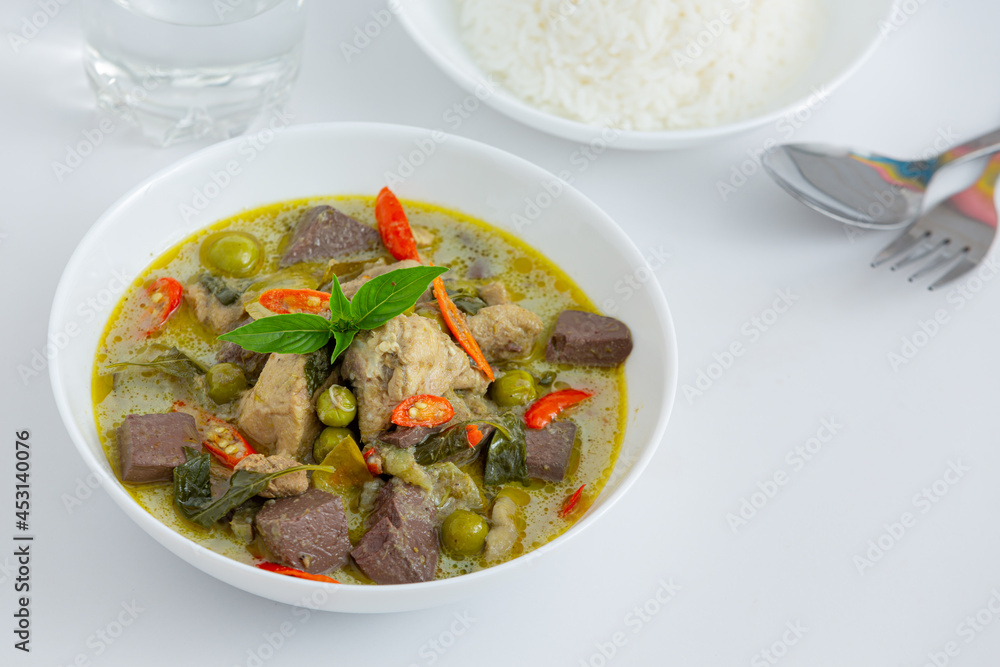 Green Curry with Pork