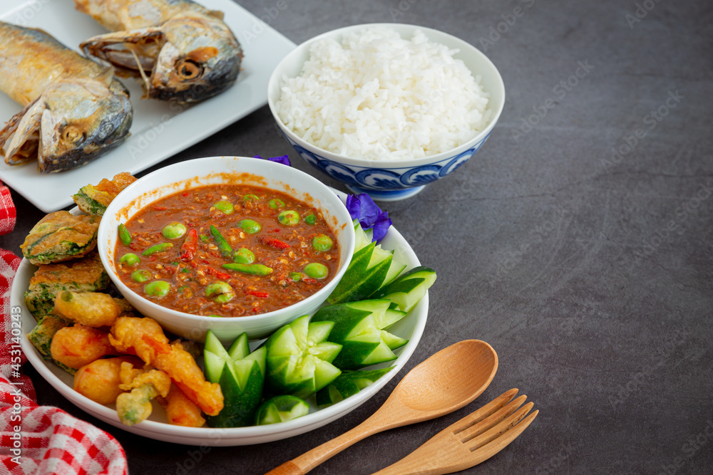 Thai Shrimp Paste Chili Sauce ( Nam Prik Kapi ) Thai Shrimp Paste Chili Sauce ( Nam Prik Kapi )
