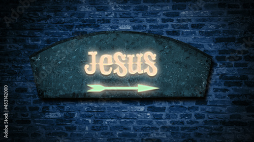 Street Sign to Jesus