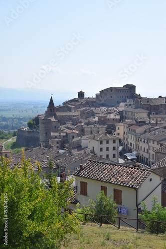 Antico borgo toscano di Anghiari in Valtiberina