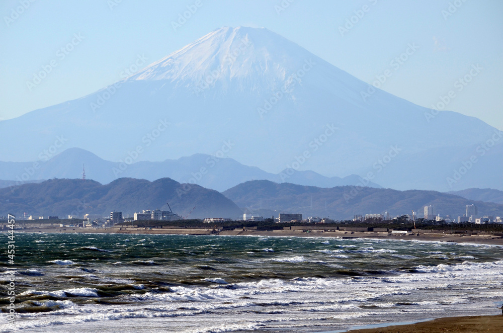 海と富士山