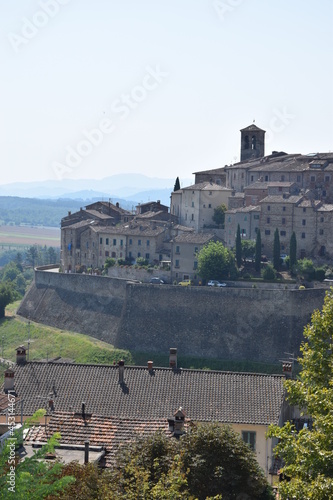 Antico borgo toscano di Anghiari in Valtiberina