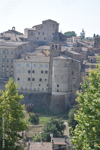 Antico borgo toscano di Anghiari in Valtiberina