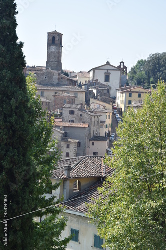 Antico borgo toscano di Anghiari in Valtiberina
