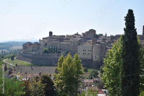 Antico borgo toscano di Anghiari in Valtiberina
