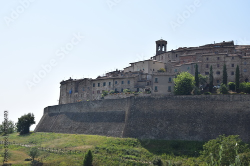 Antico borgo toscano di Anghiari in Valtiberina