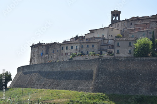 Antico borgo toscano di Anghiari in Valtiberina