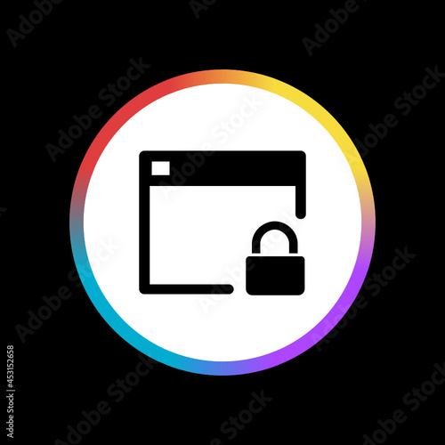 Private Page - Sticker