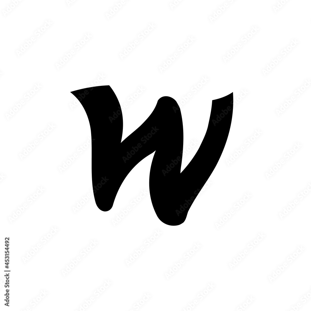 Abstract vector swing twist dancing funky icon lettering logo design Abstract vector swing twist dancing funky icon lettering logo design