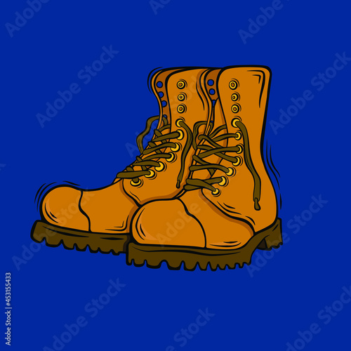 yellow shoes