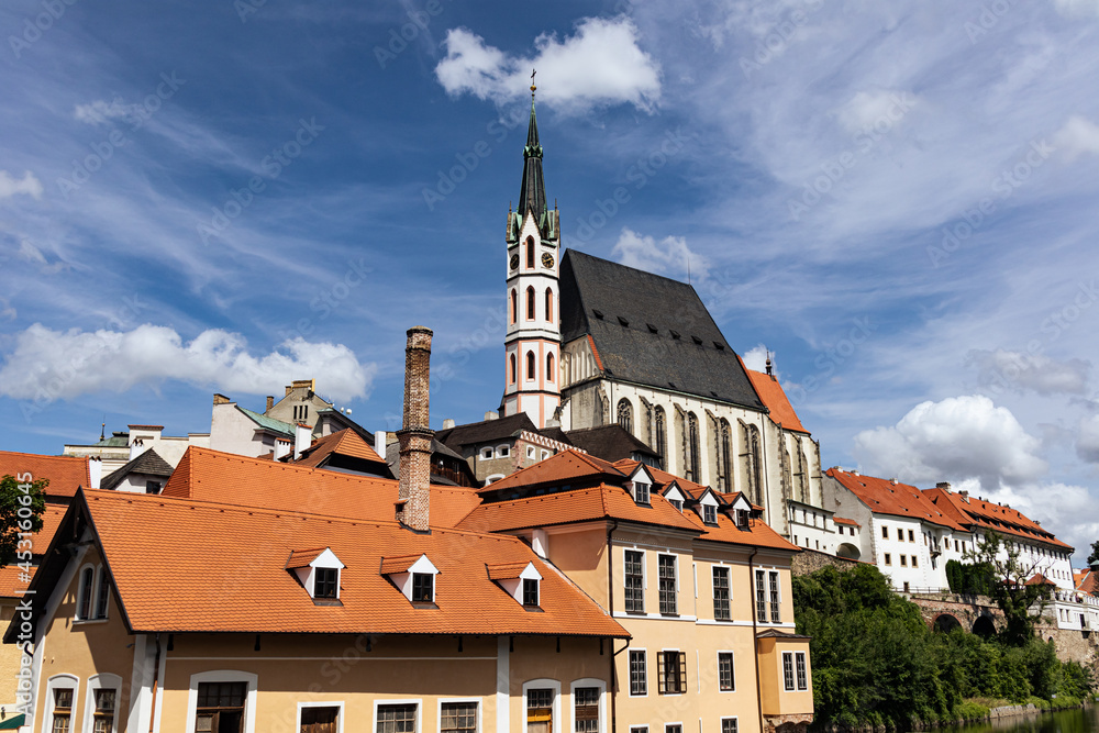 Fototapeta premium Cesky Krumlov, Czech Reppublic famous town