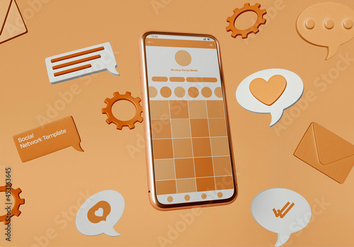 Social Network Mockup