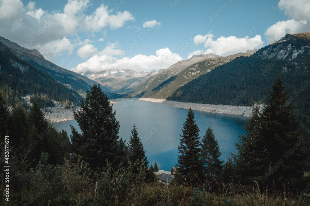 a great view on lake MALGA BISSINA and on Val di fumo a great view on lake MALGA BISSINA and on Val di fumo