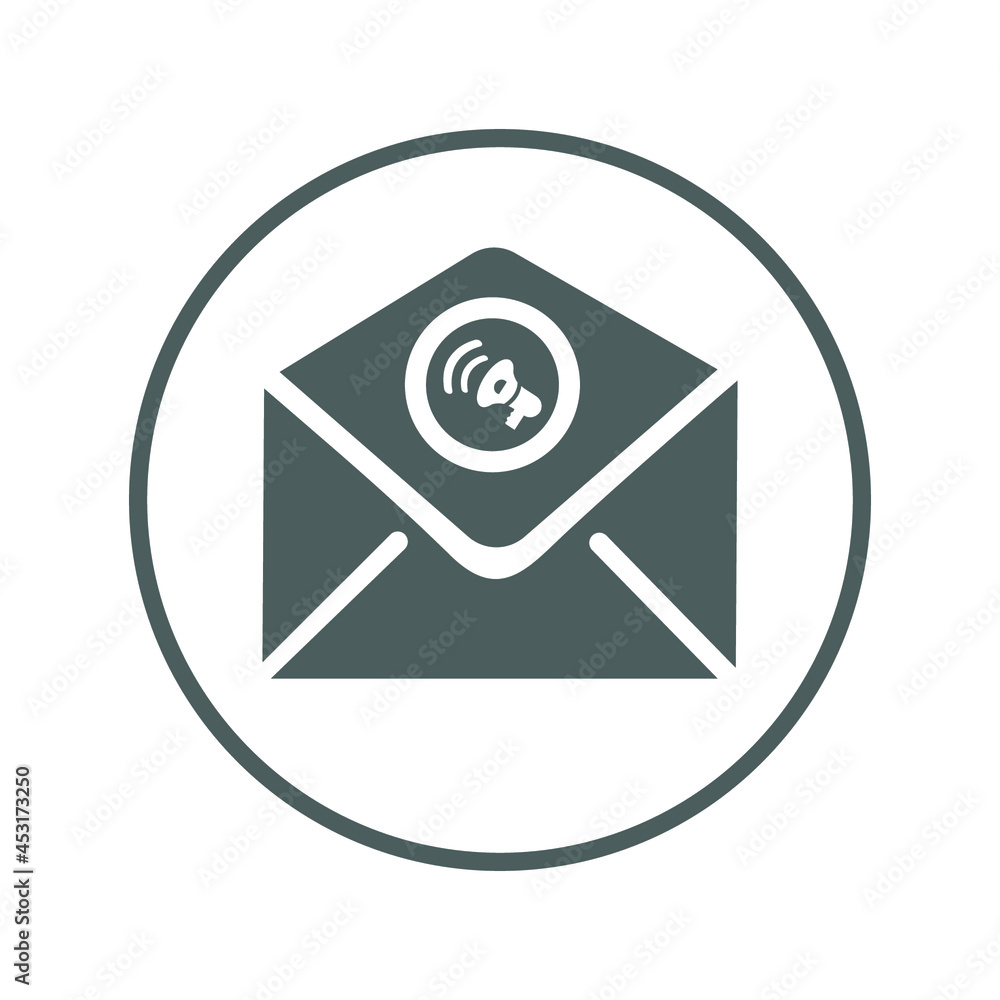 Email, marketing, ad icon. Black vector design. Email, marketing, ad icon. Black vector design.