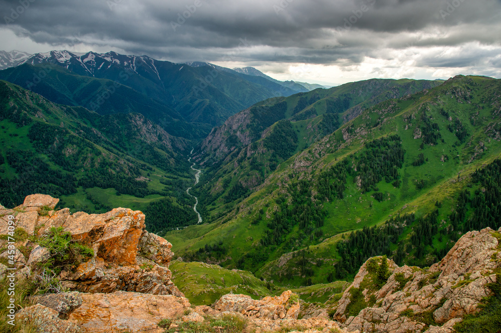 Fototapeta premium landscape in the mountains