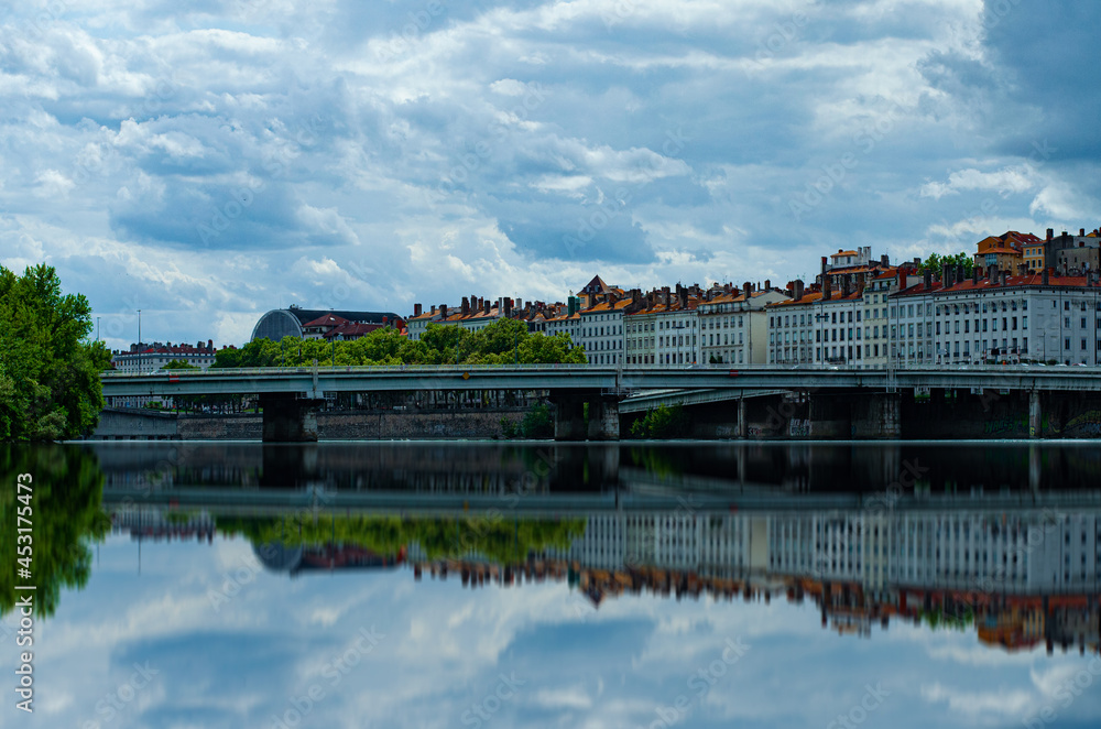 Reflexion On the Rhône, Lyon.