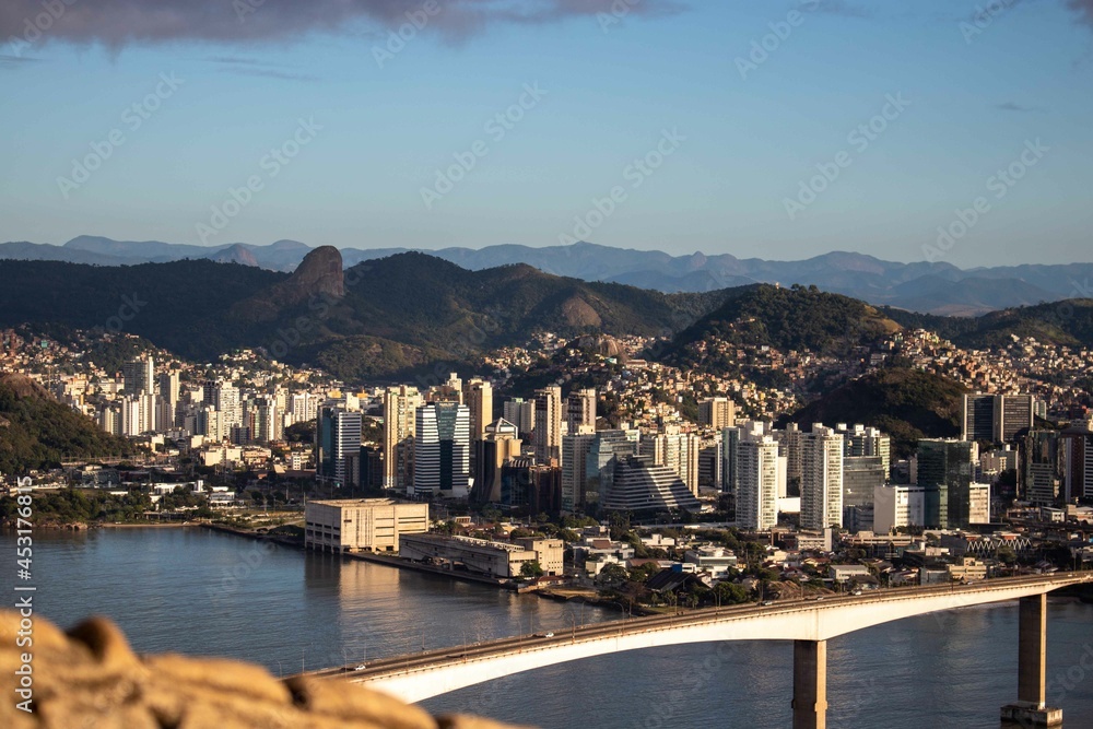 Fototapeta premium vitória vila velha bridge espírito santo brasil
