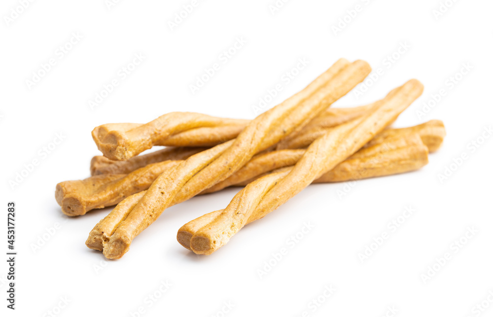 Grissini sticks. Traditional italian bread sticks Grissini sticks. Traditional italian bread sticks