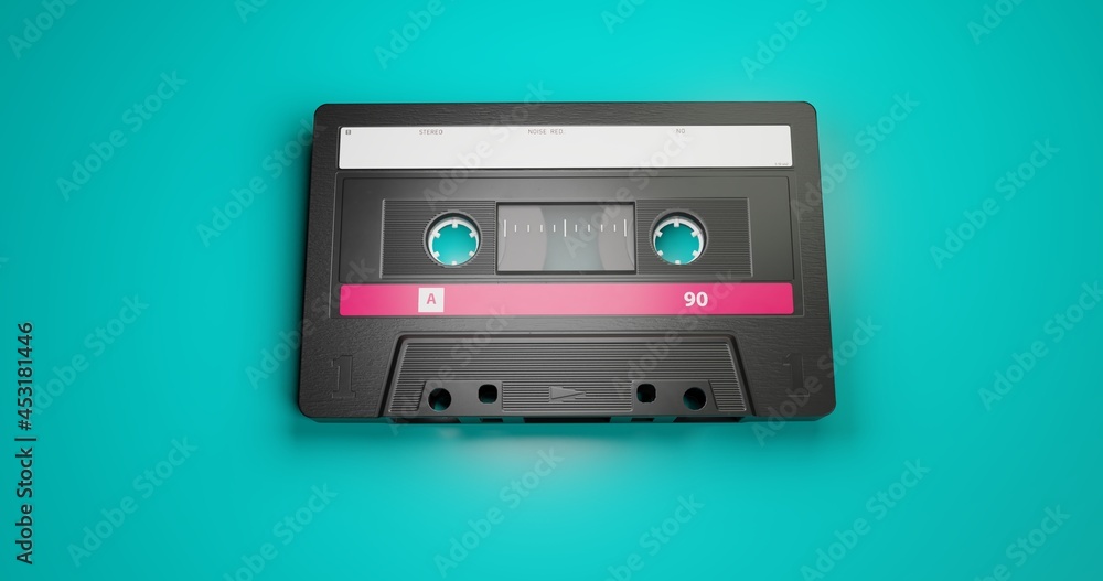 isolated background image of old classic cassette tape with blank label in vintage and retro audio recording and music storage concept isolated background image of old classic cassette tape with blank label in vintage and retro audio recording and music storage concept