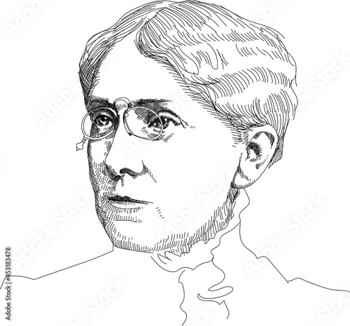 Frances Willard - American social activist, feminist and suffragette, educator and reformer photo