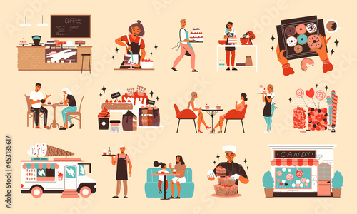 Flat Confectionery Set