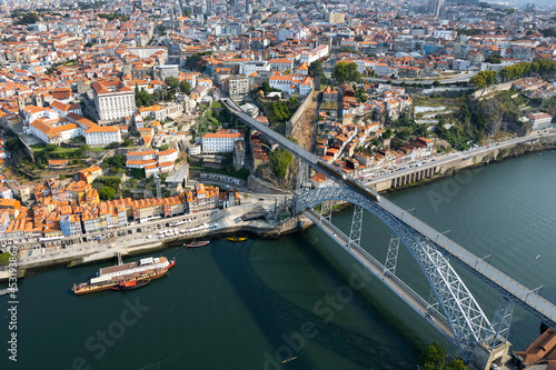 Aerian viw of Porto