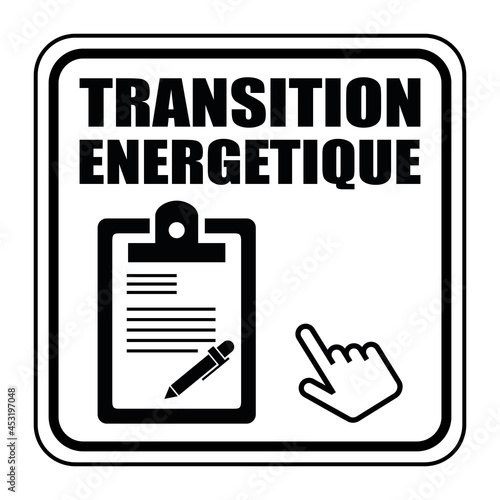 Logo transition énergétique.