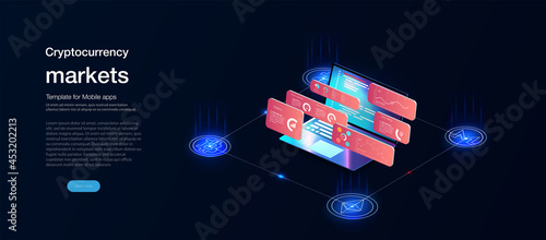 Trade UI, great design for any purposes. Trade concept. Web site screen template. forex market, news and analysis. binary option. Application for investment and online trading ,tablet, smartphone, pc.