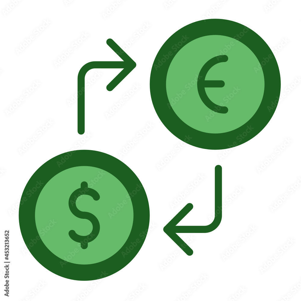 Money and dollars icon set Money and dollars icon set